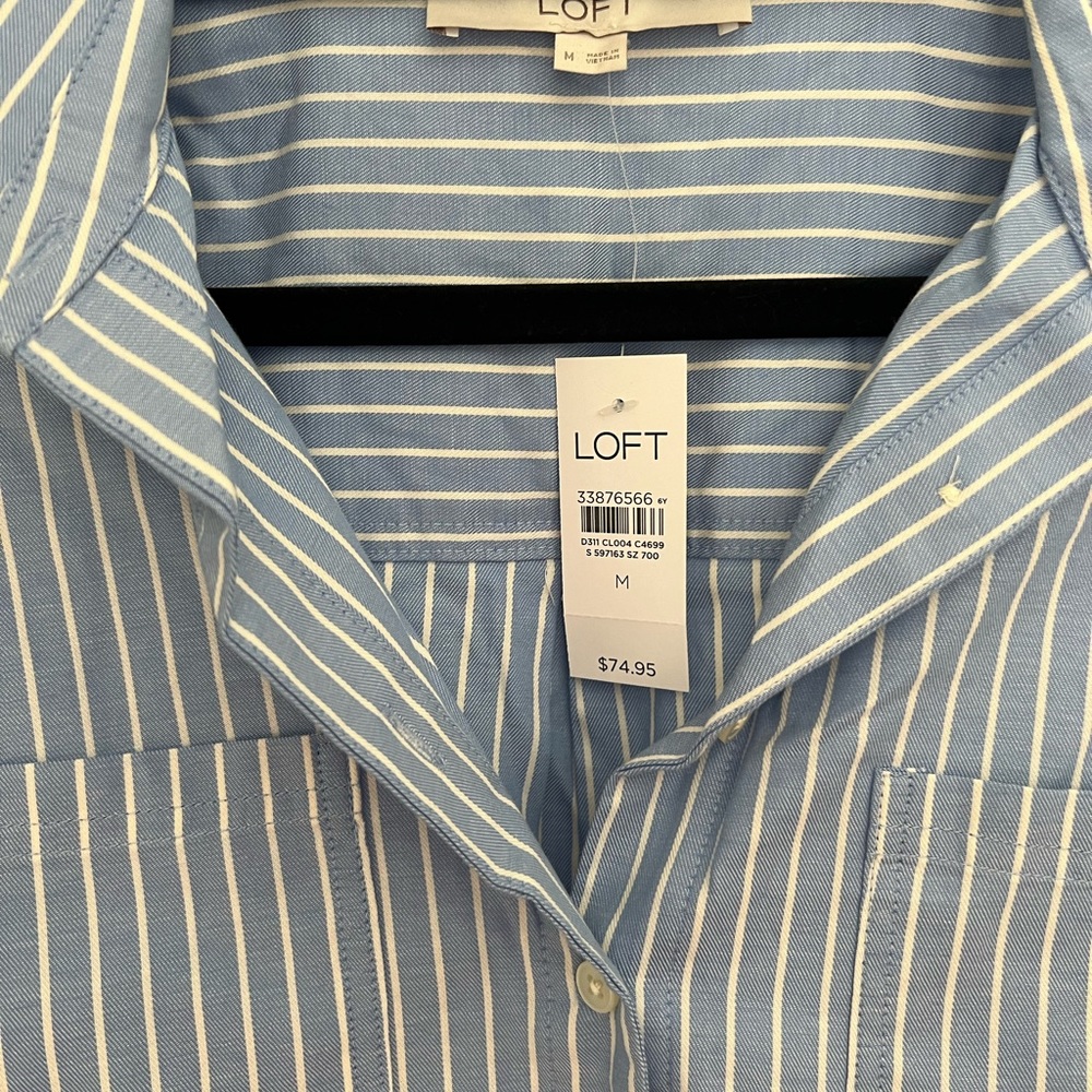 NWT Loft Oversized Tunic - Picture 3 of 3